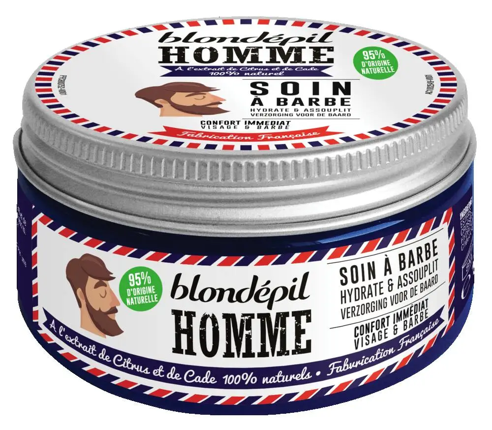 BLONDÉPIL - BLONDEPIL HOMME  SOIN A BARBE VISAGE ET BARBE 100ML