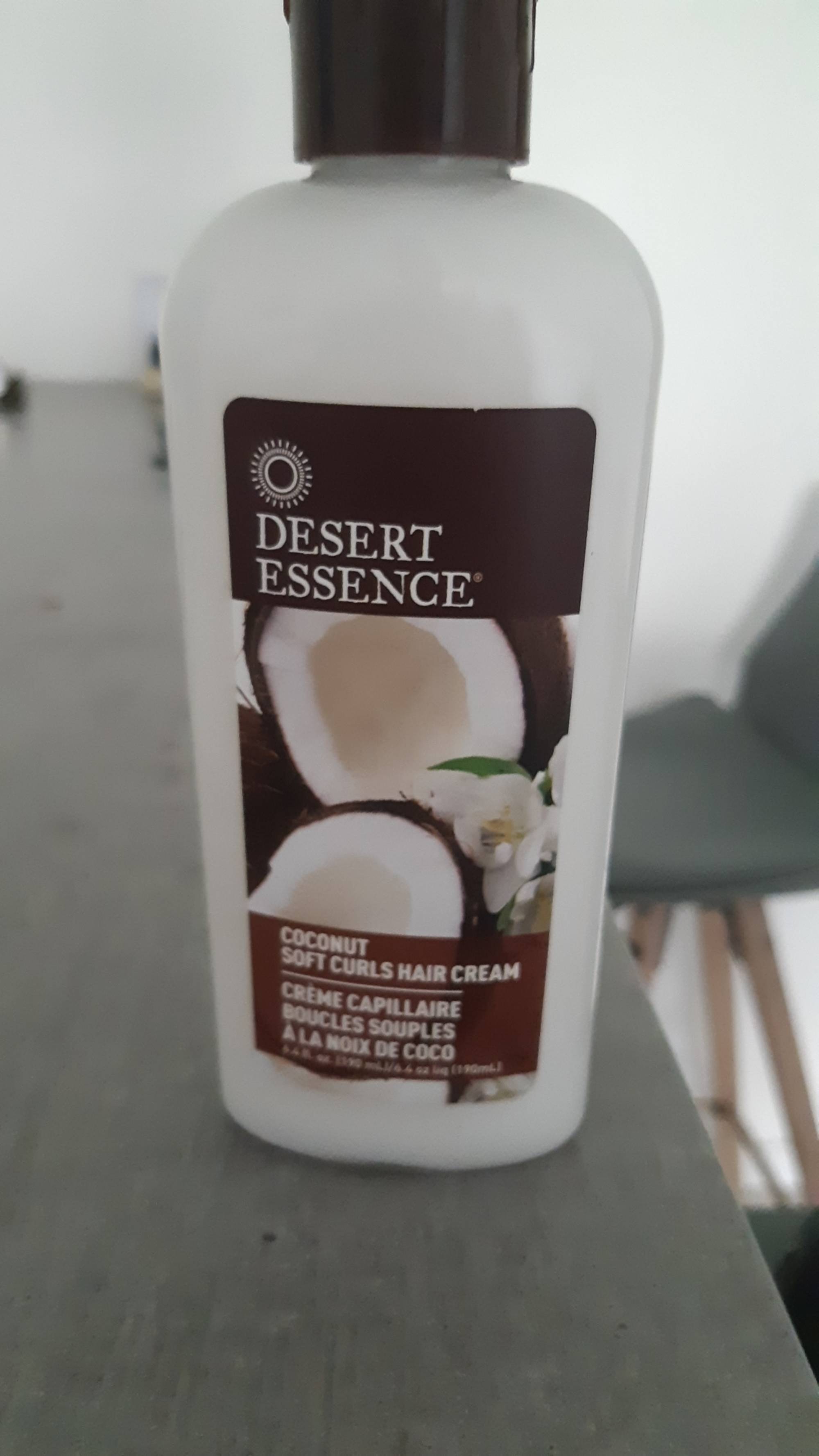 DESERT ESSENCE - Crème capillaire boucles souples à la noix de coco
