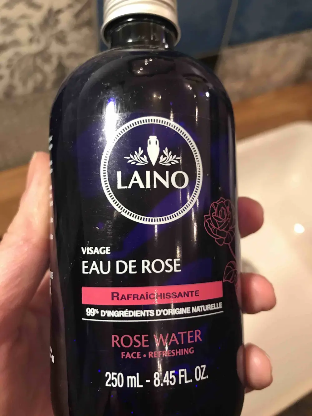 LAINO - Eau de rose rafraîchissante