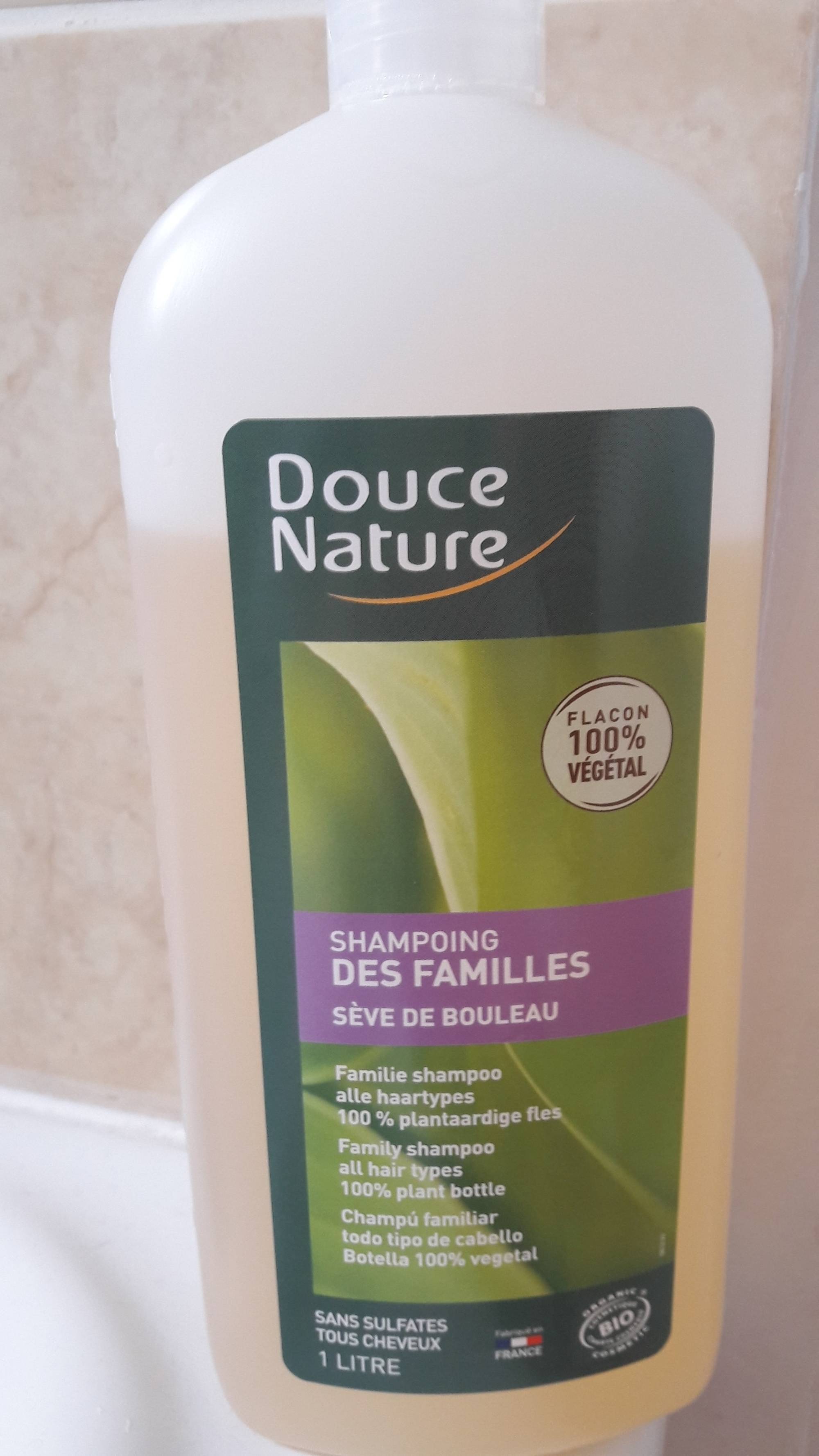 DOUCE NATURE - Shampooing des familles - Sève de bouleau