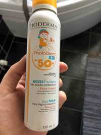 BIODERMA - photoderm Kid Spf 50+ - Mousse Solaire