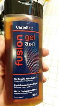 CARREFOUR - Fusion gel 3 en 1 Gel douche revitalisant