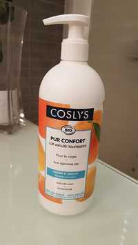 COSLYS - Pur confort - Lait velouté nourrissant pour le corps 
