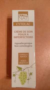 CYTOLNAT - Cytolac - Crème de soin peaux à imperfections
