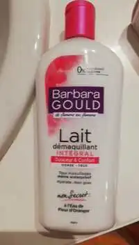 BARBARA GOULD - Lait Démaquillant intégral