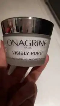 ONAGRINE PARIS - Visibly pure - Crème de nuit