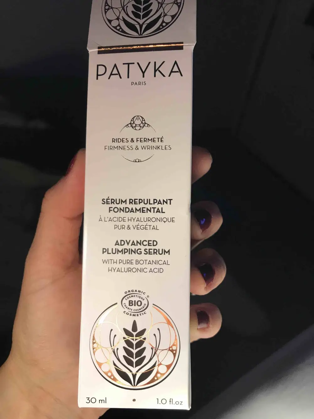 PATYKA - Rides & fermeté - Sérum repulpant fondamental