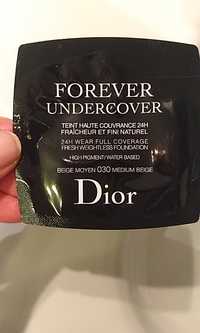 DIOR - Forever undercover - Fond de teint fluide 030 beige moyen
