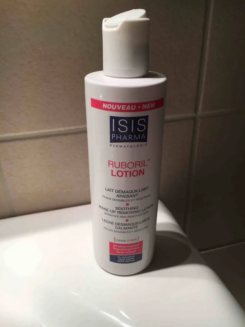 ISIS PHARMA - Ruboril lotion - Lait démaquillant apaisant