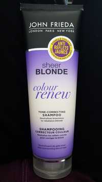 JOHN FRIEDA - Sheer blonde - Colour renew tone-correcting shampoo