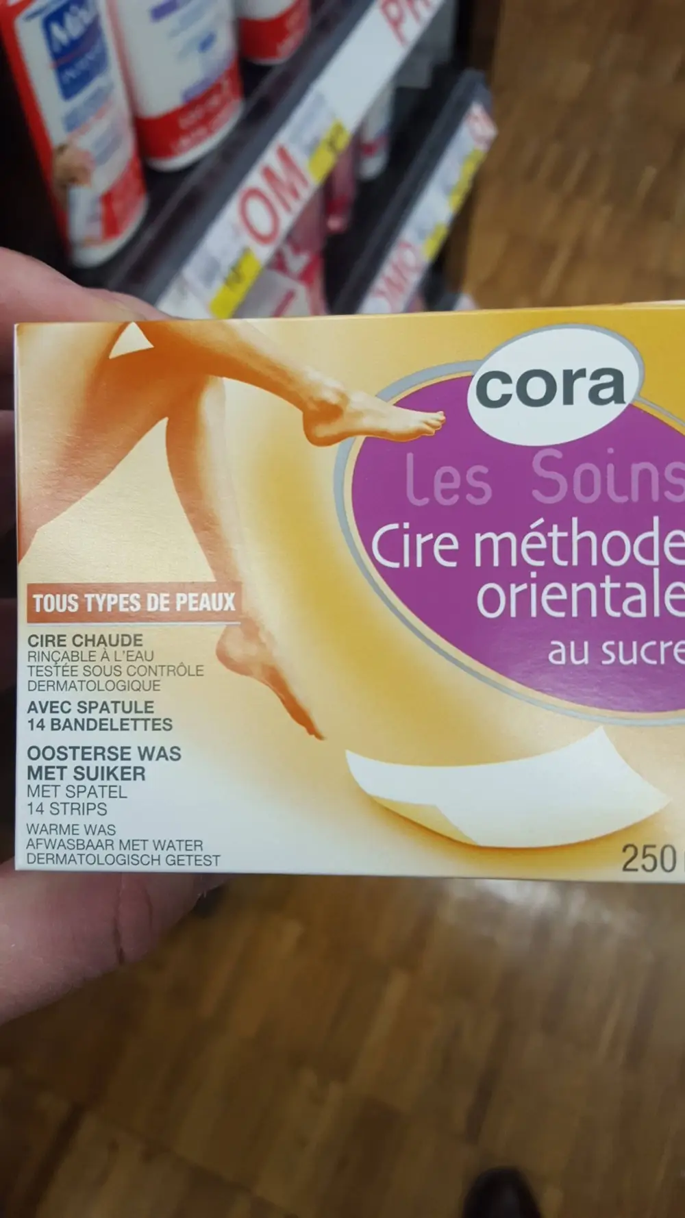 CORA - Les soins - Cire méthode orientale au sucre