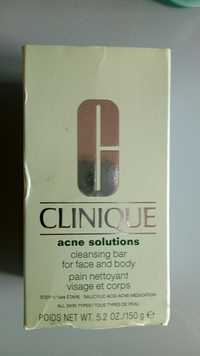 CLINIQUE - Acne solutions - Pain nettoyant visage et corps