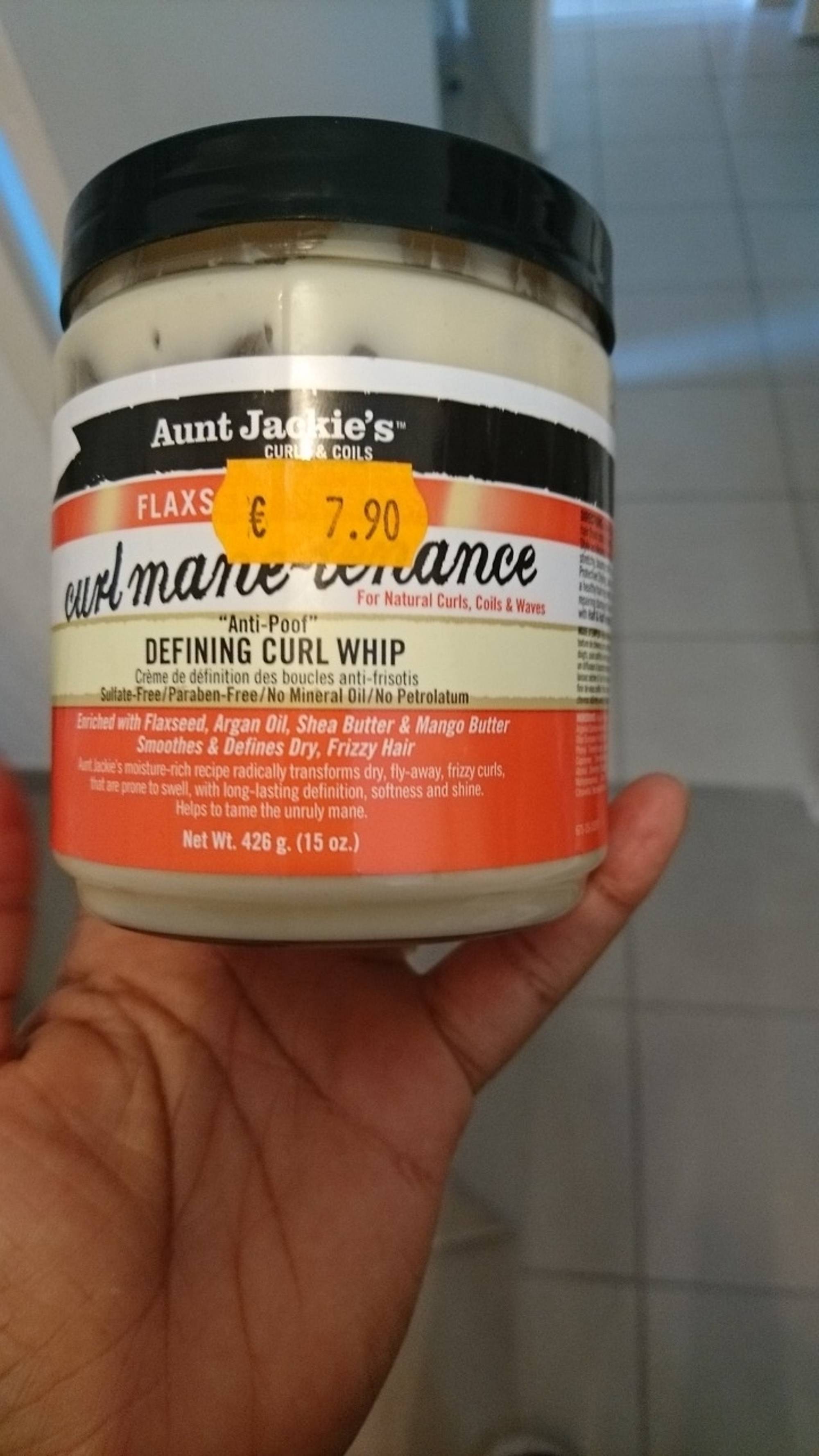 AUNT JACKIE'S - Curl mane-tenance - Anti-poof defining curl whip