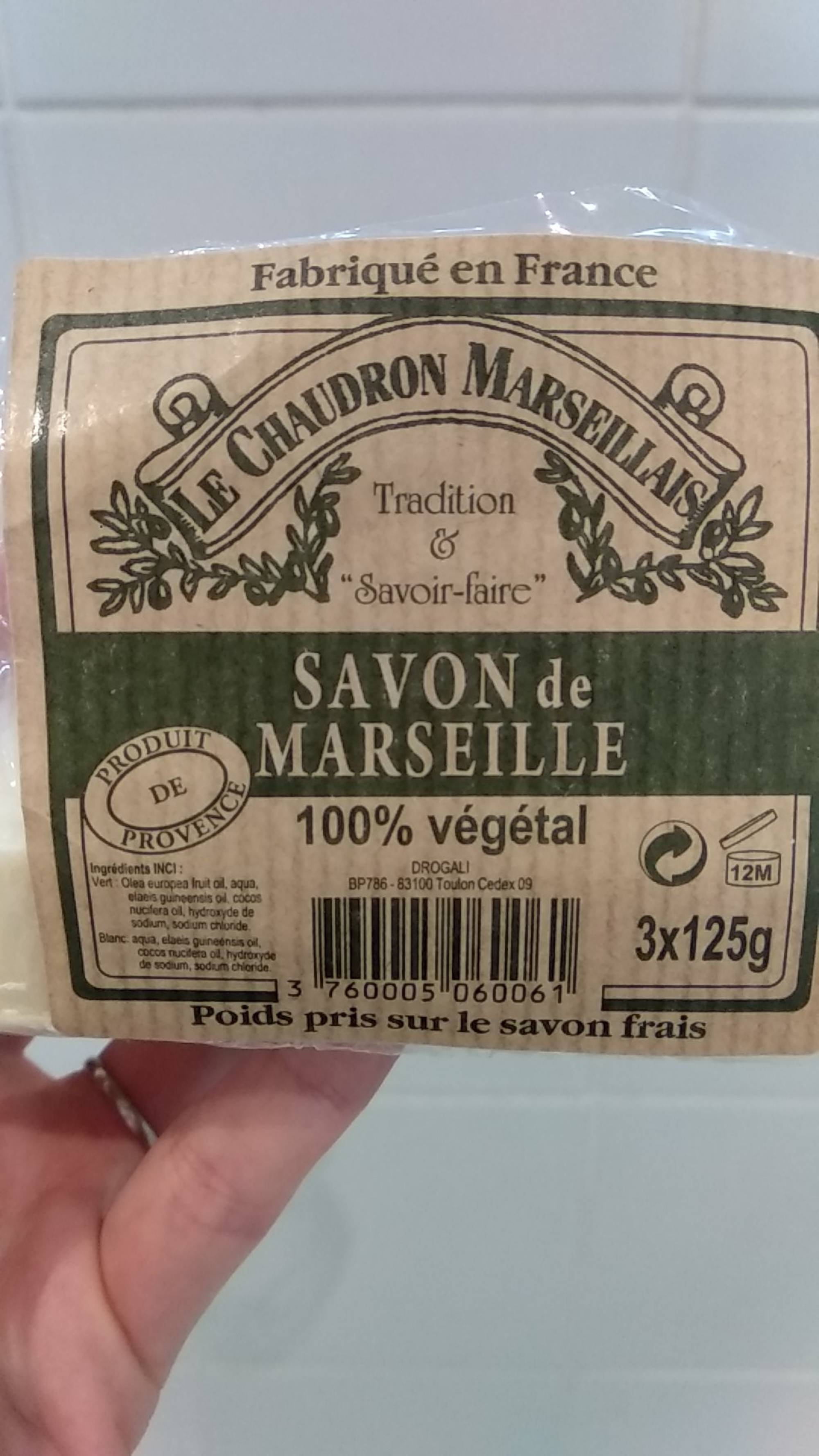 LE CHAUDRON MARSEILLAIS - Savon de Marseille