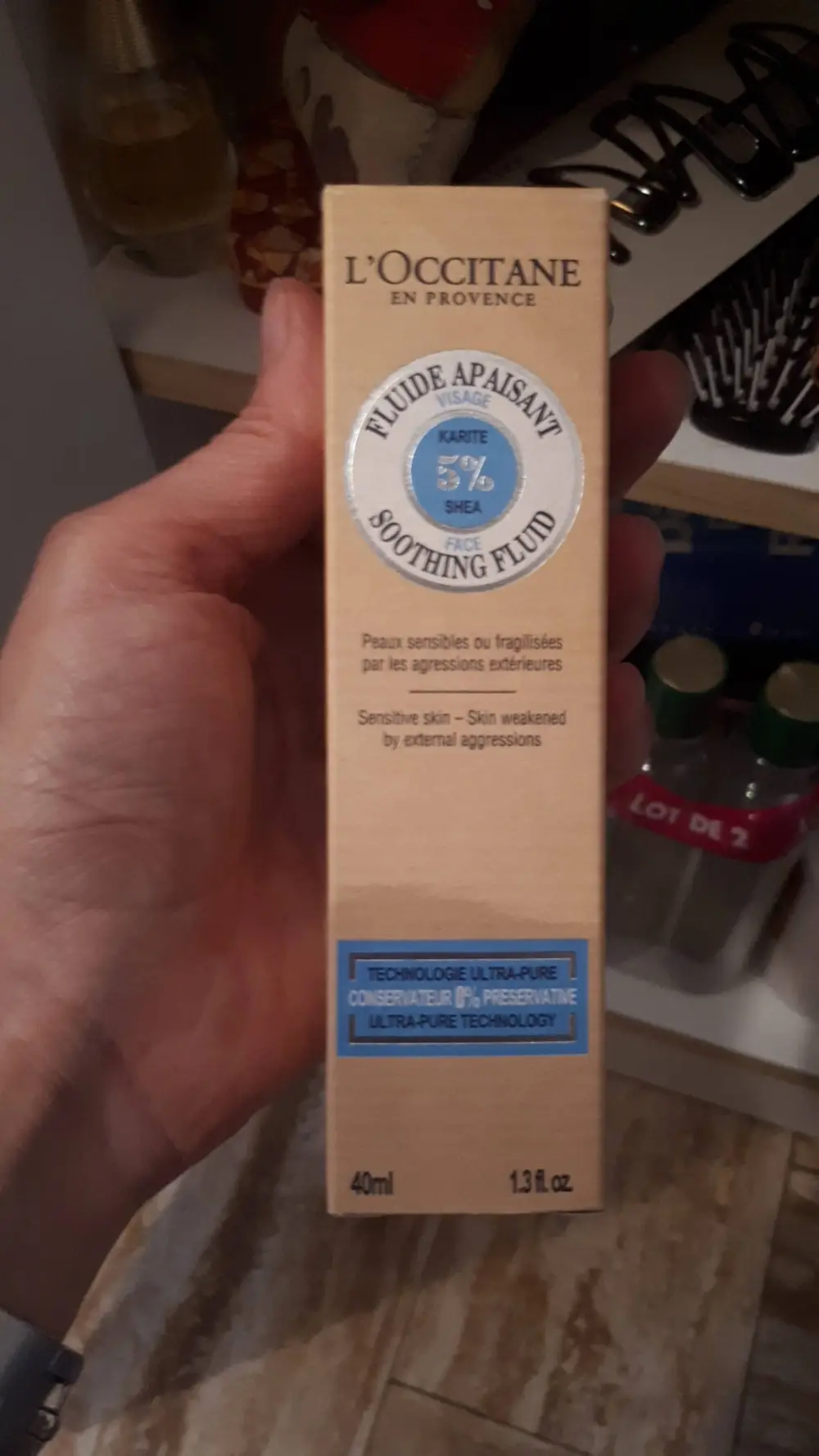 L'OCCITANE - Fluide apaisant pour le visage