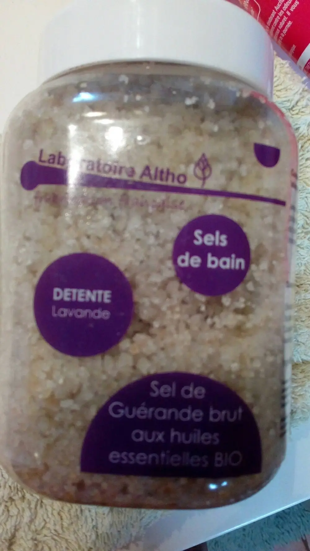 ALTHO - Sels de bain - Sel de Guérande brut