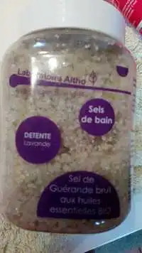 ALTHO - Sels de bain - Sel de Guérande brut