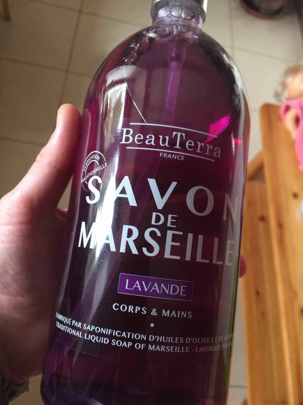 BEAUTERRA - Savon de marseille - Lavande corps &mains