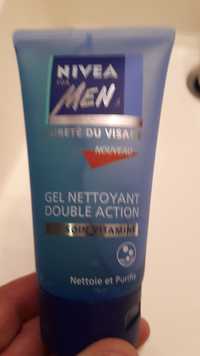 NIVEA - Pureté du visage for men - Gel nettoyant double action