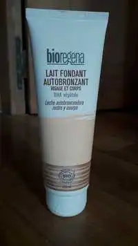 BIOREGENA - Lait fondant autobronzant DHA végétale