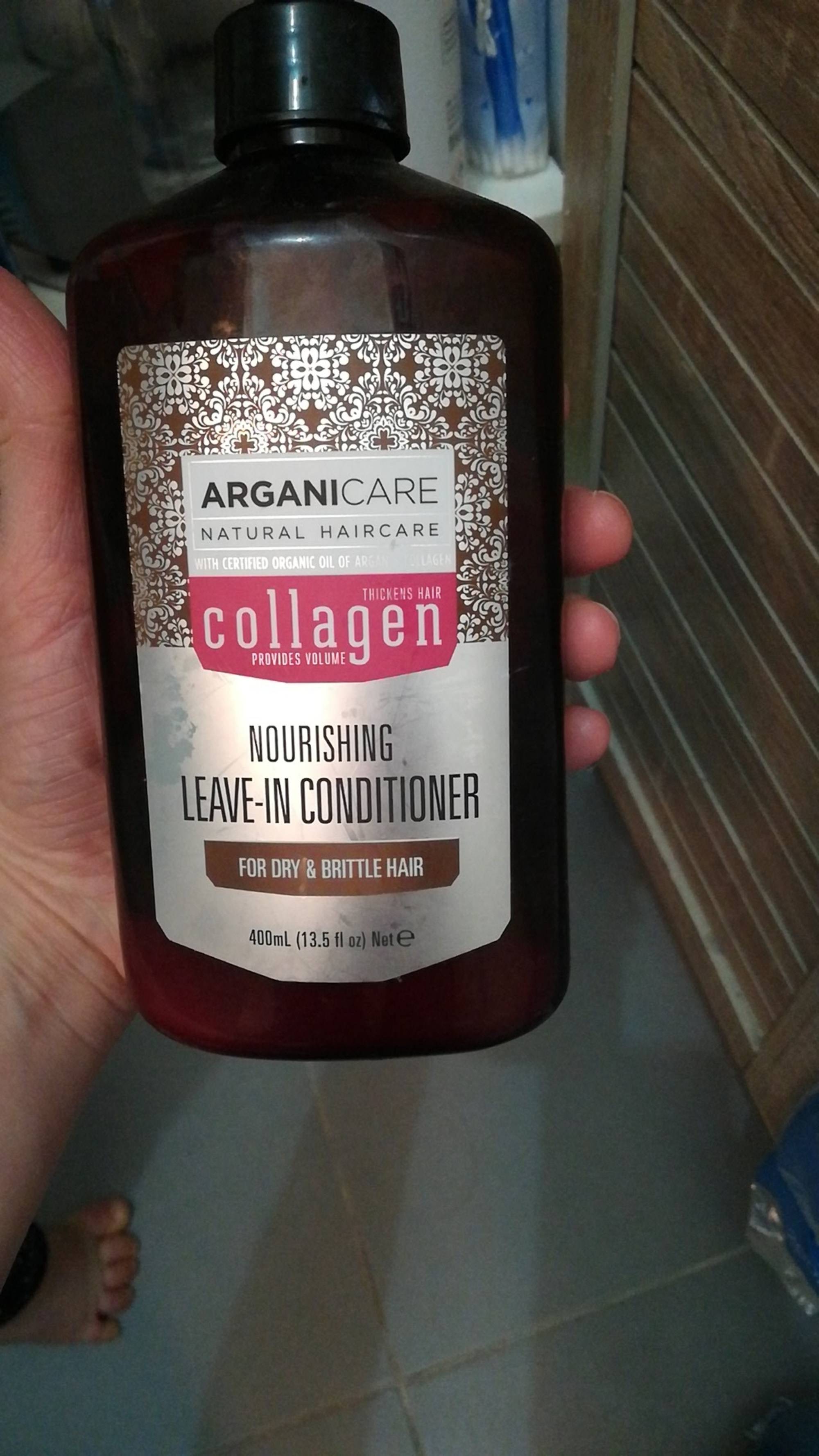 ARGANICARE - Collagen - Nourishing leave in conditioner