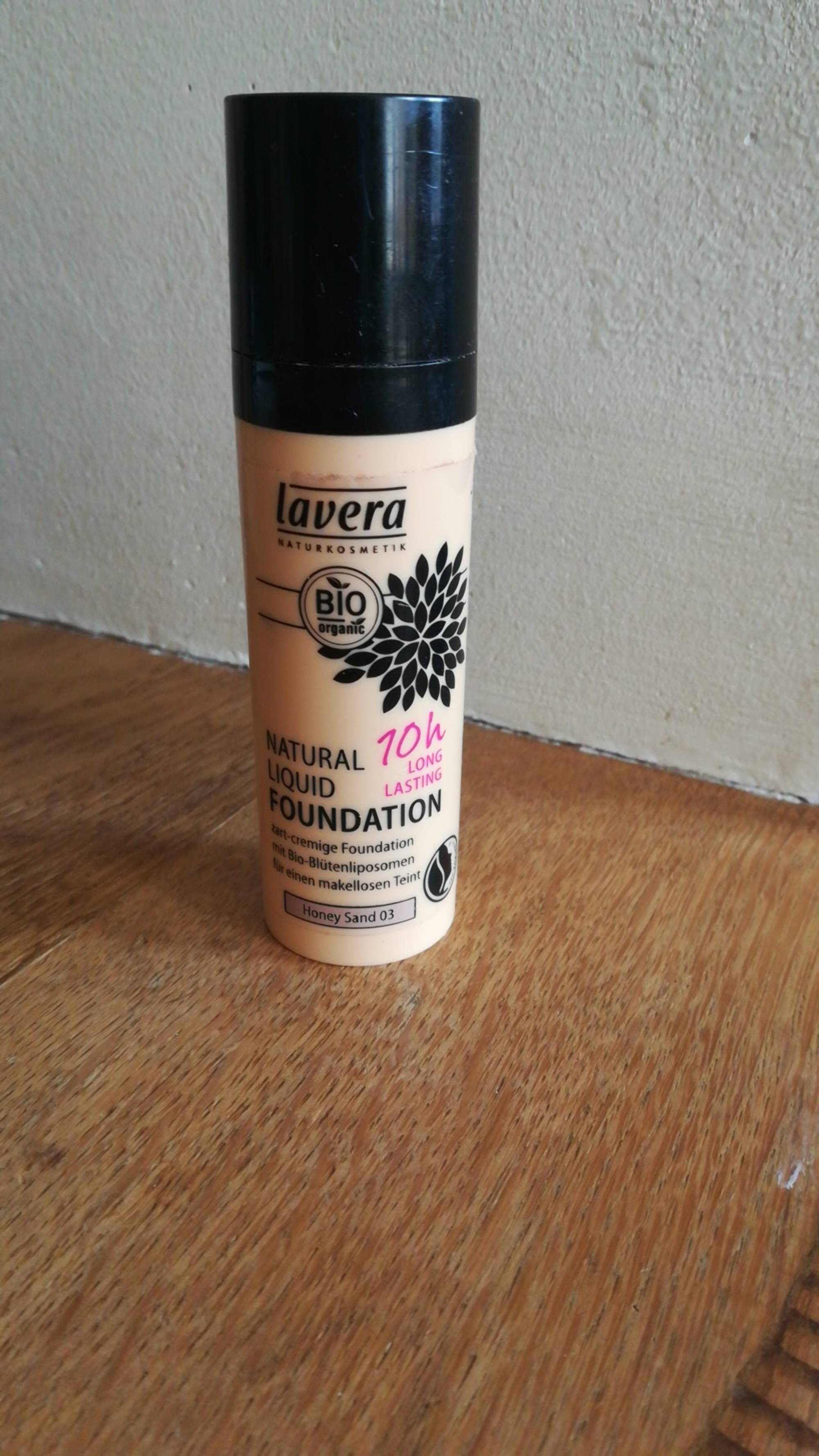 LAVERA - Honey sand 03 - Natural liquid foundation