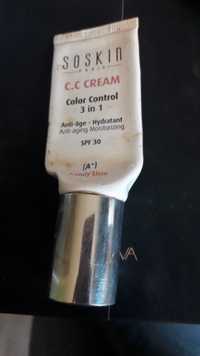SOSKIN - CC cream color control 3 in 1 SPF 30