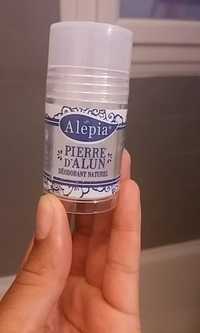 ALEPIA - Pierre d'alun - Déodorant naturel