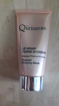 QIRINESS - Le wrap terre d'orient - Masque thermo-purifiant