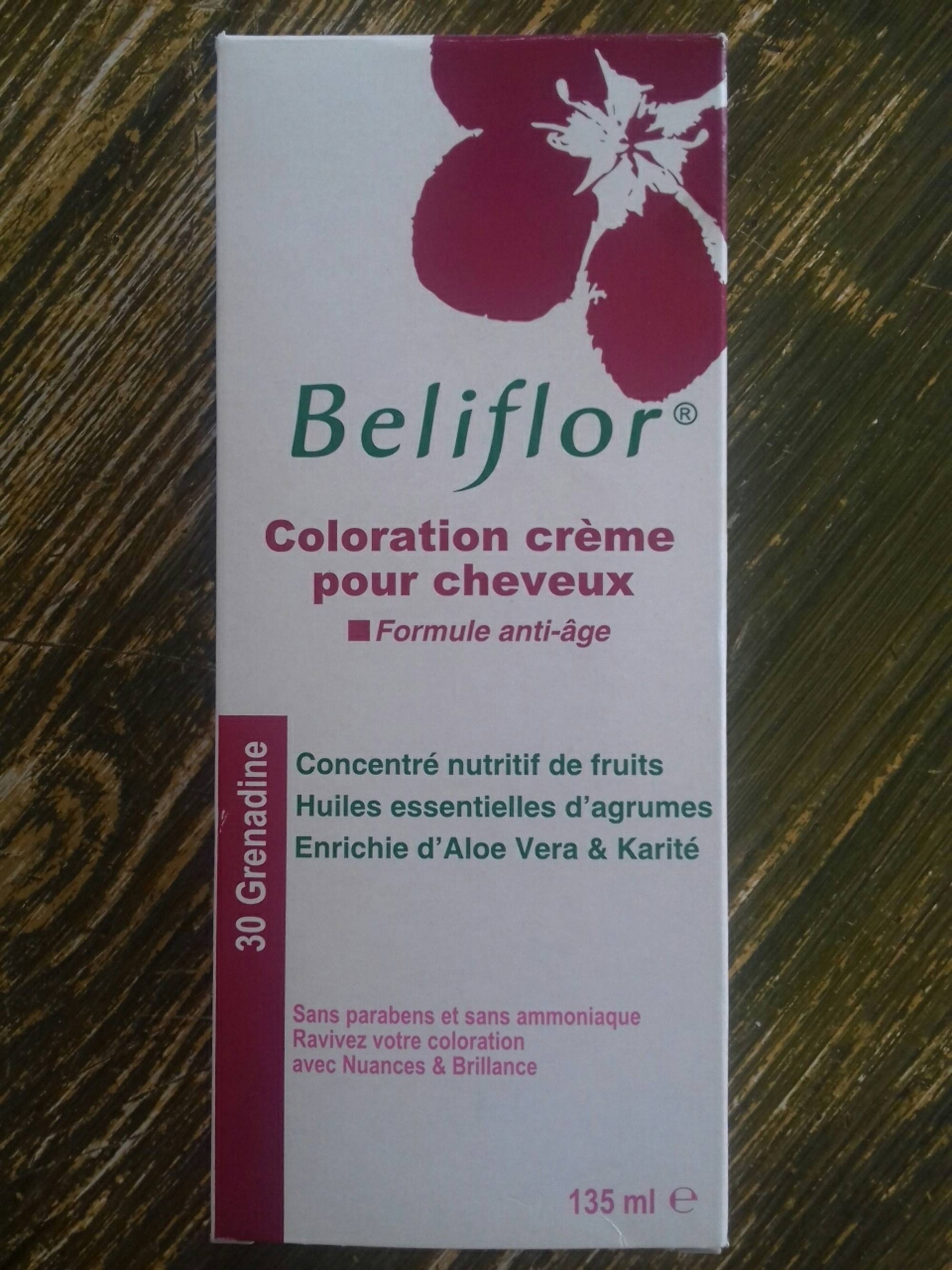 BELIFLOR - Coloration crème pour cheveux