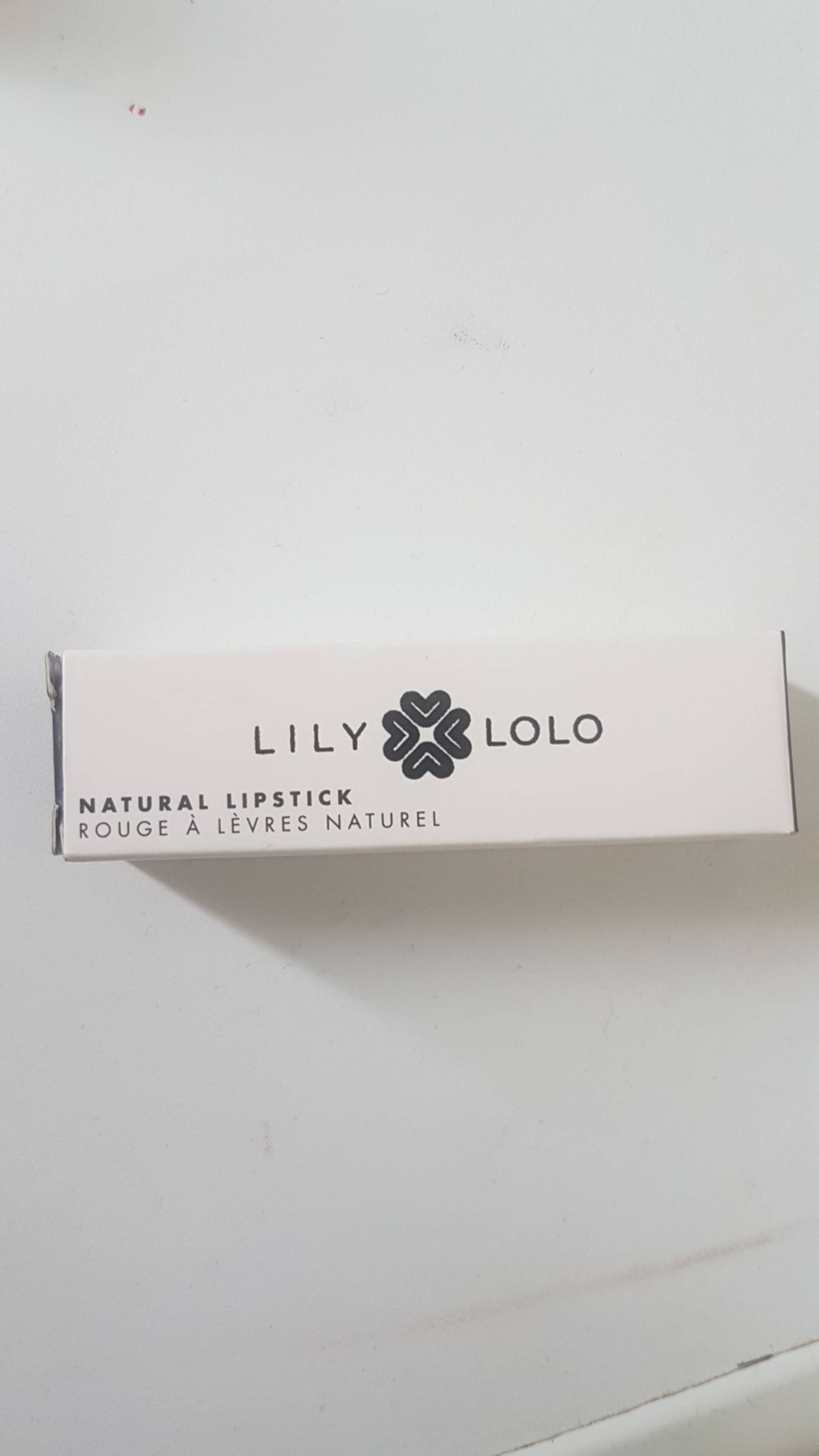 LILY LOLO - Rouge à lèvres naturel