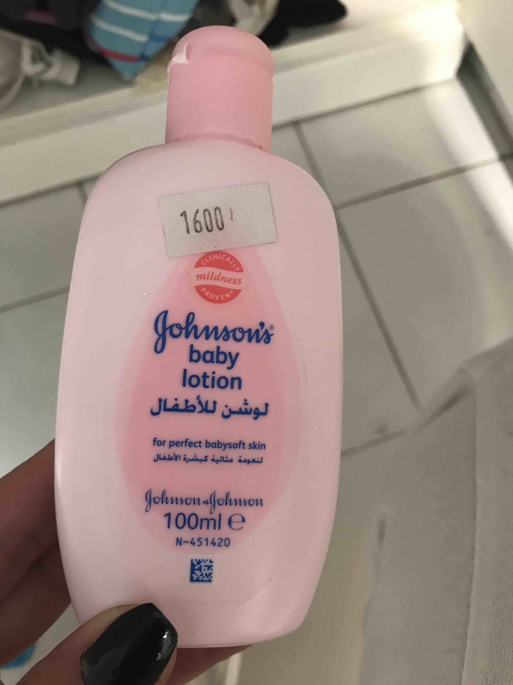 JOHNSON'S - Johnson & Johnson - Baby lotion