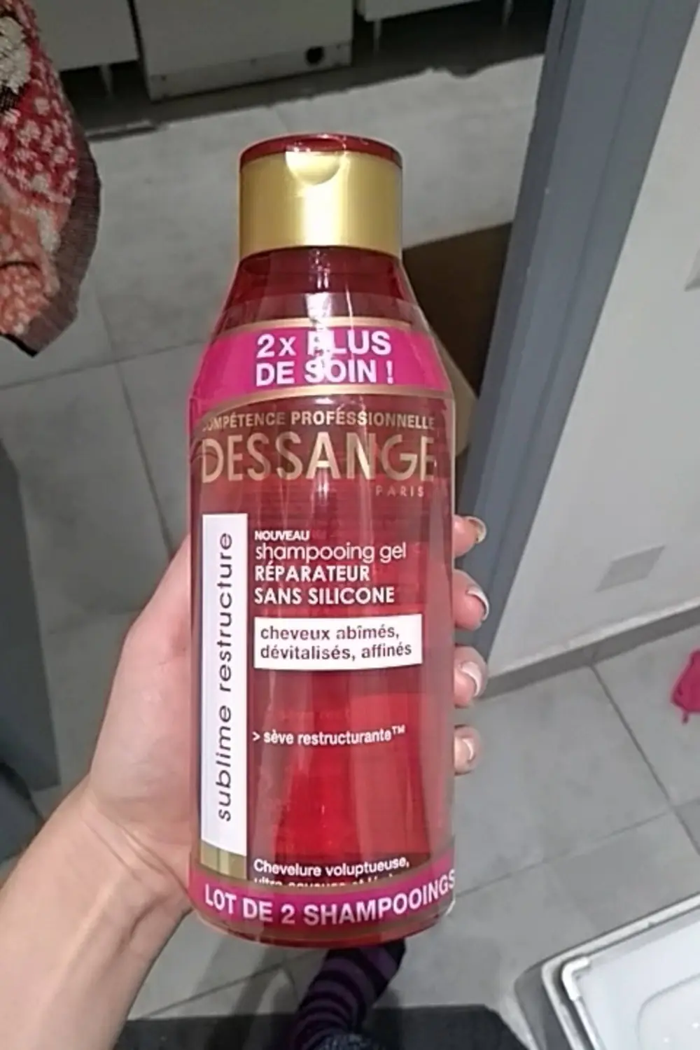 DESSANGE - Sublime restructure - Shampooing gel réparateur