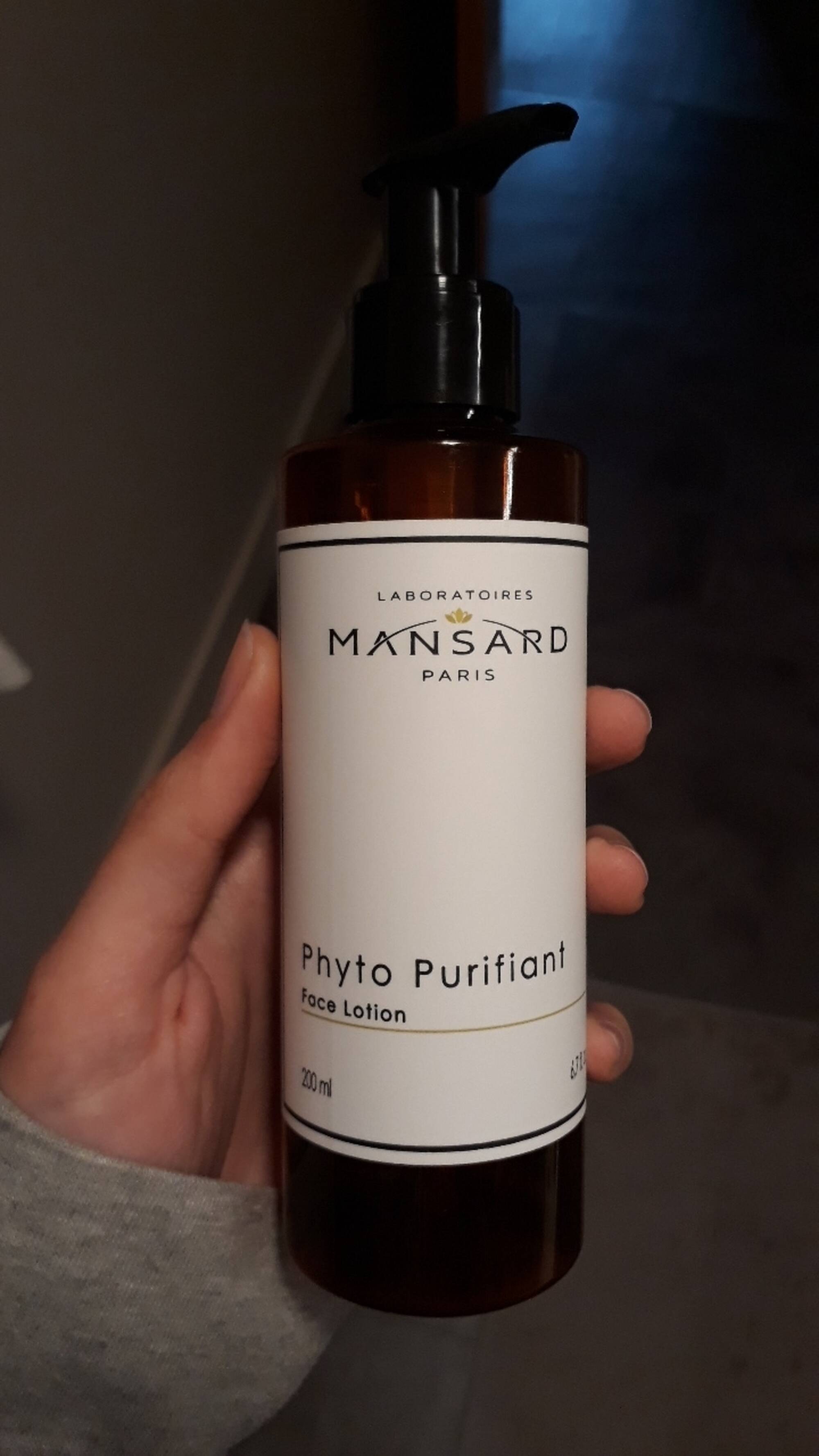 MANSARD - Phyto purifiant - Face lotion 