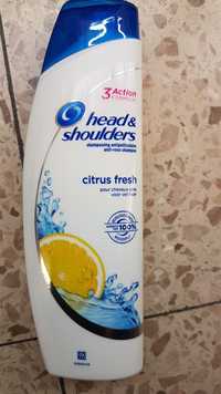 HEAD & SHOULDERS - Shampooing antipelliculaire 3 action - Citrus fresh