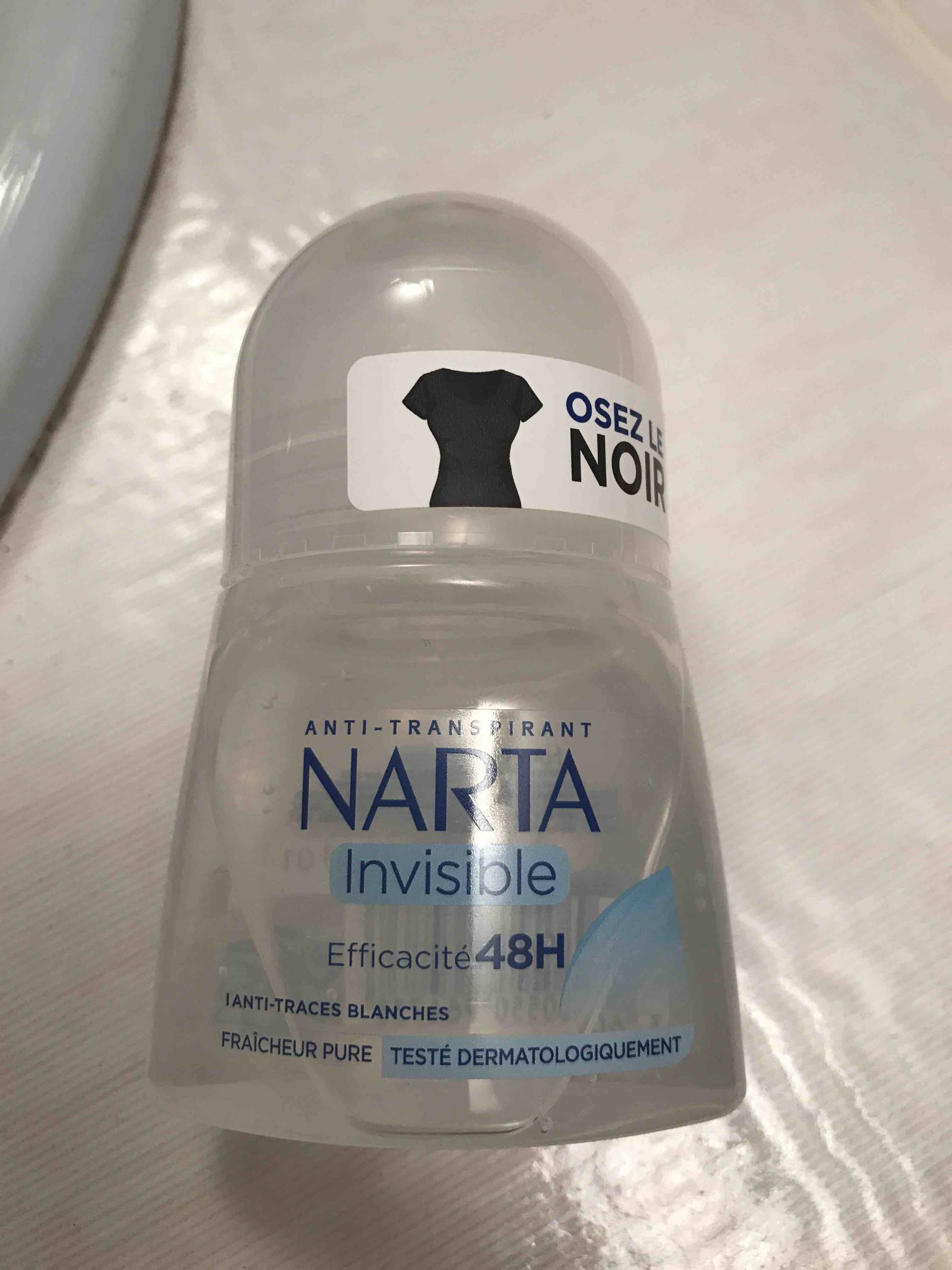NARTA - Déodorant invisible 48h
