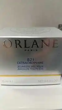 ORLANE - B21 extraordinaire - Jeunesse des yeux