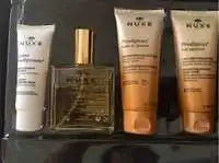 NUXE - Crème prodigieuse - Huile prodigieuse - Prodigieux huile de douche - Prodigieux lait parfumé