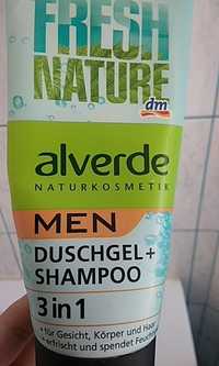 ALVERDE - Fresh nature men - Duschgel + shampoo 3 en 1