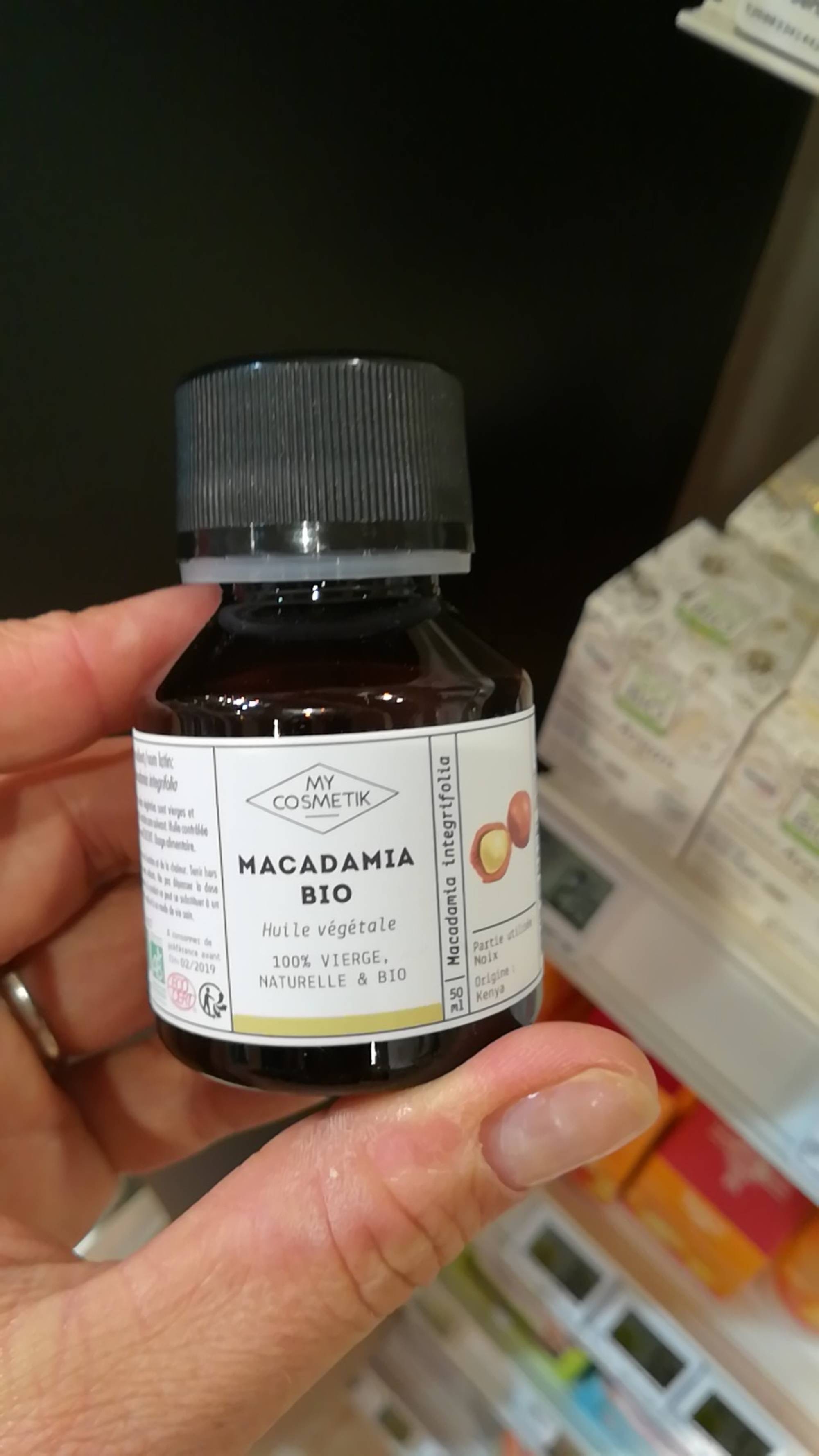 MY COSMETIK - Macadamia bio - Huile végétale