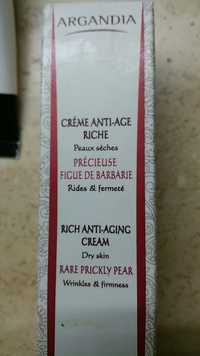 ARGANDIA - Précieuse figue de Barbarie - Crème anti-âge riche