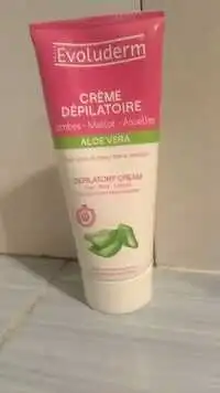 EVOLUDERM - Crème dépilatoire aloe vera