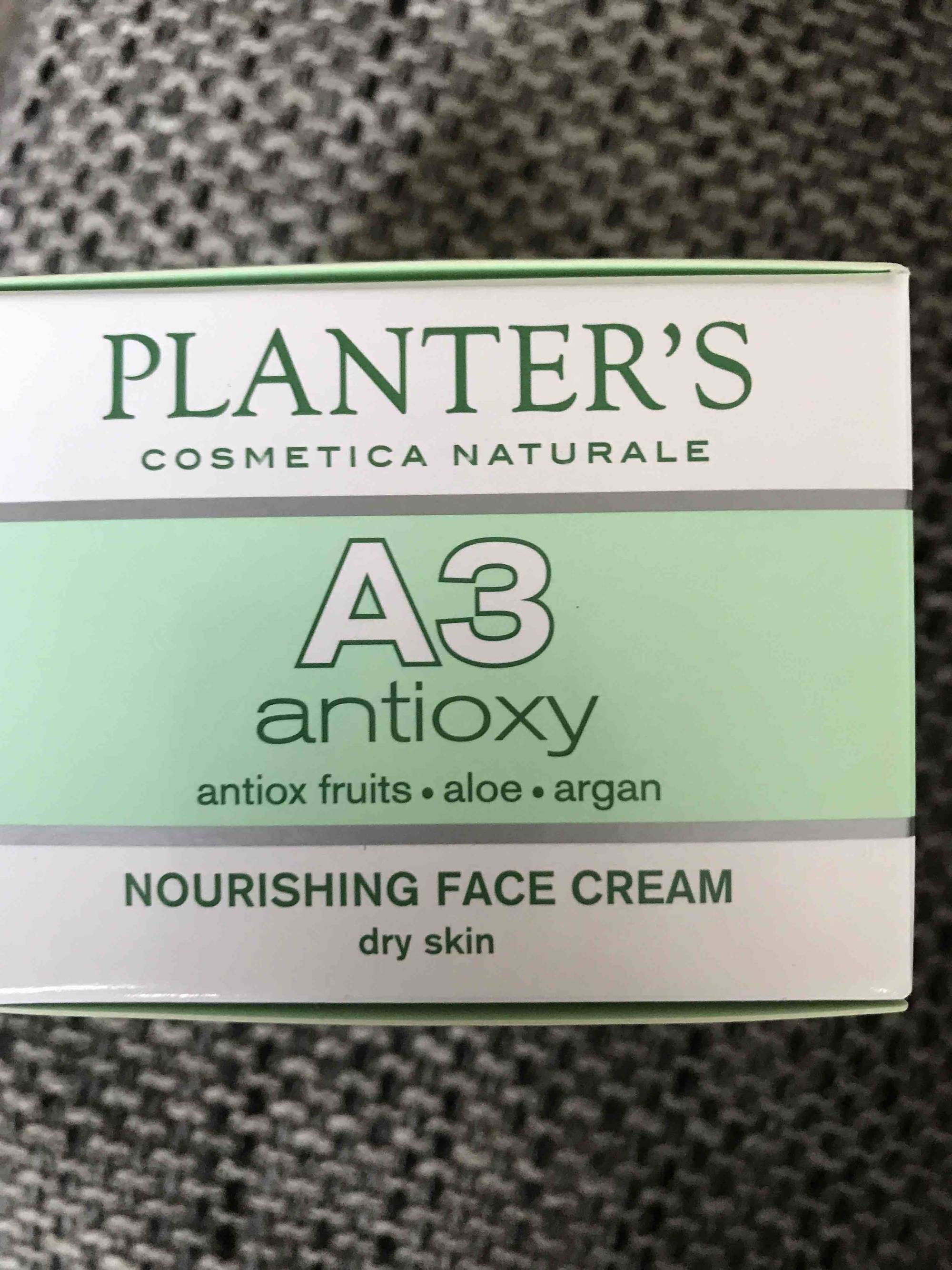 PLANTER'S - A3 antioxy - Nourishing face cream 
