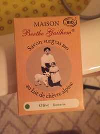 MAISON BERTHE GUILHEM - Olive romarin - Savon au lait de chèvre alpine