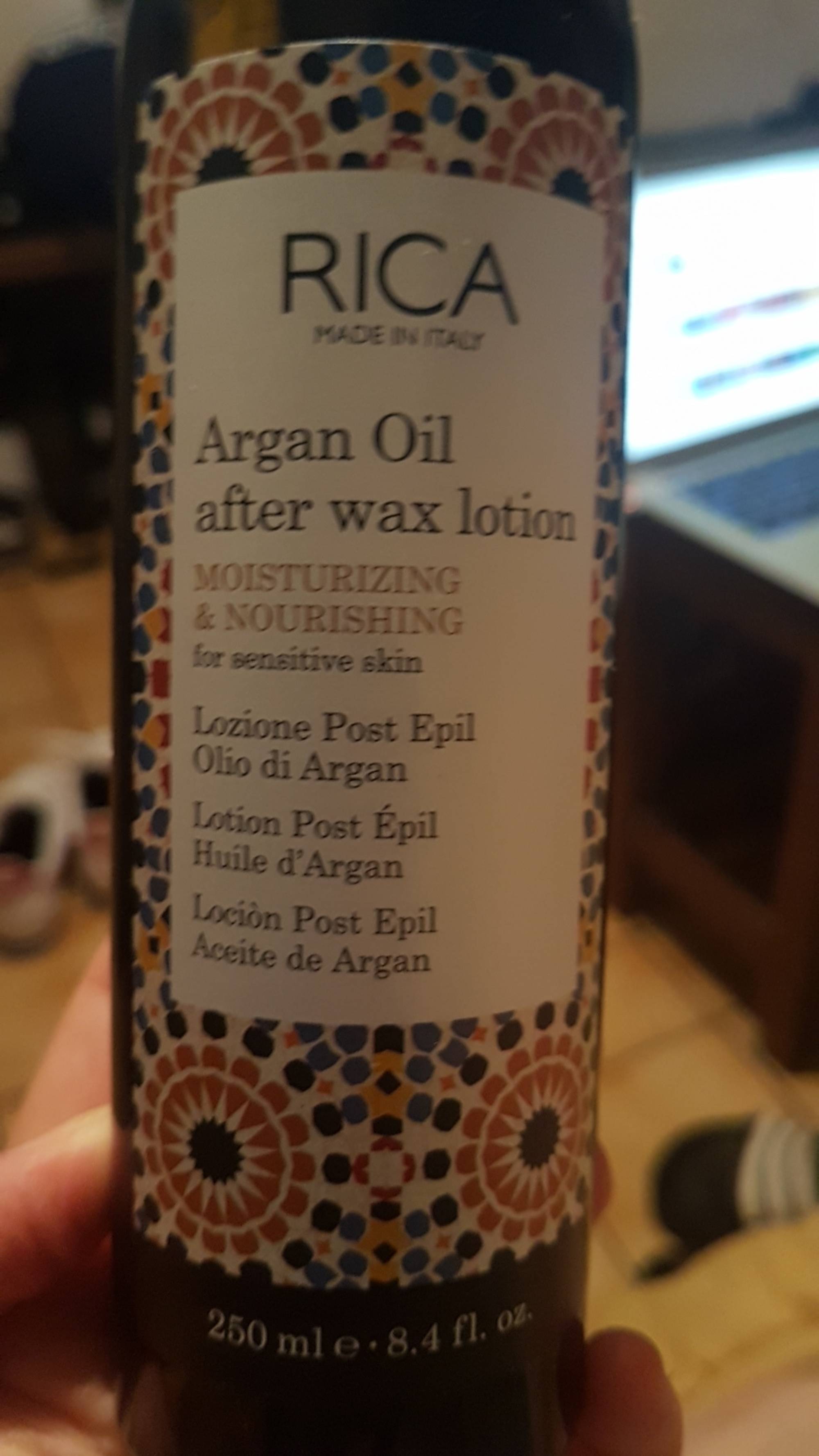 RICA - Argan oil - After wax lotion