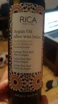 RICA - Argan oil - After wax lotion