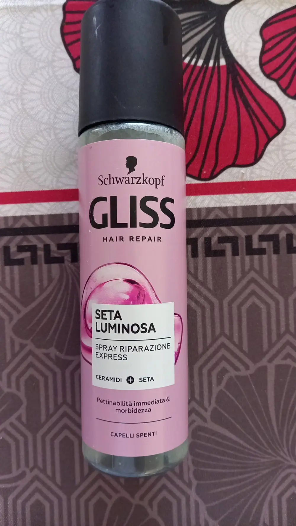 SCHWARZKOPF - Gliss seta luminosa - Spray riparazione express
