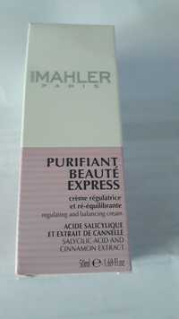 SIMONE MAHLER - Purifiant beauté express - Crème régulatrice et ré-équilibrante