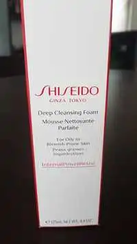 SHISEIDO - Mousse nettoyante parfaite