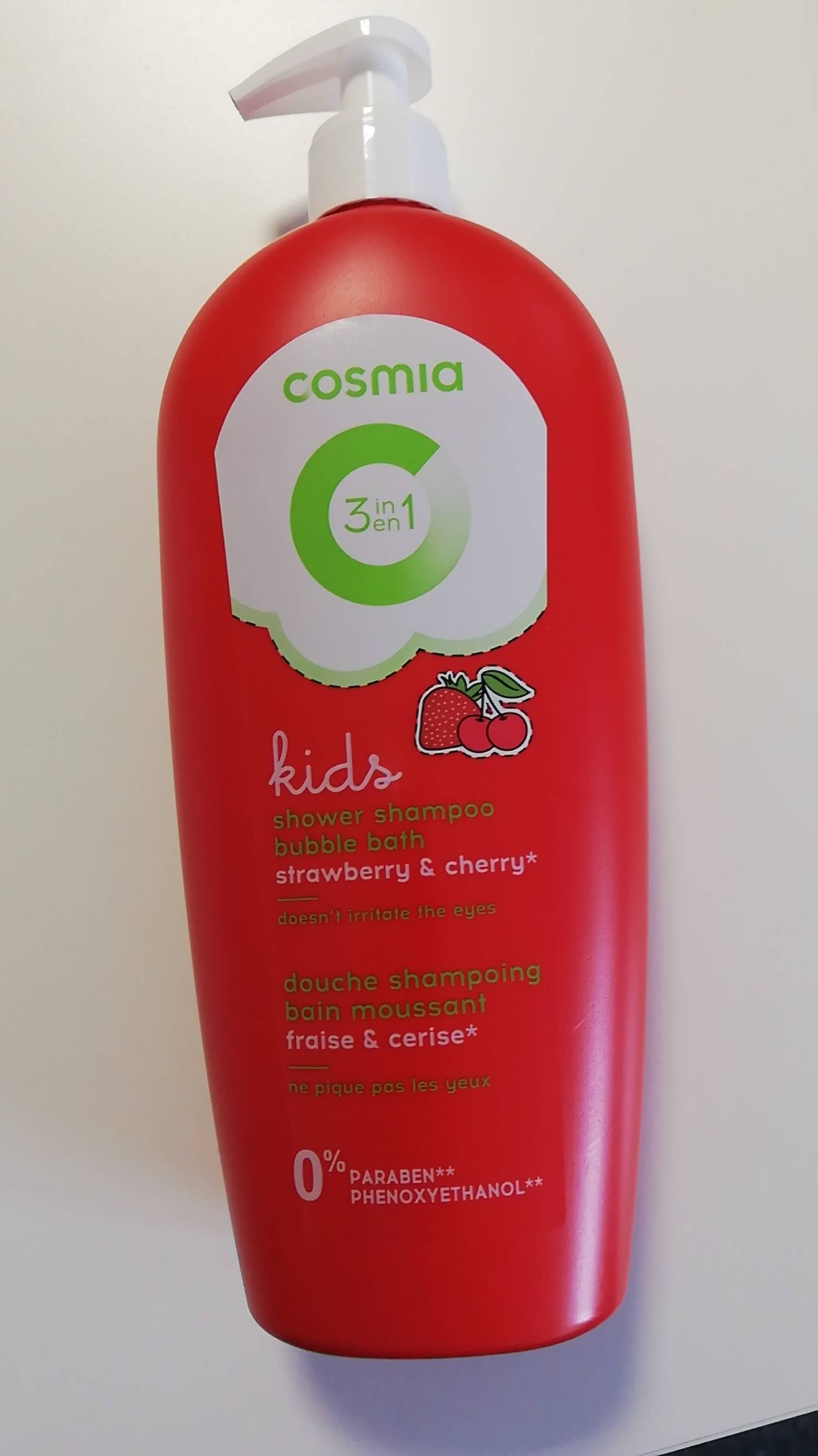 COSMIA - Kids - Douche shampoing bain moussant 3 en 1